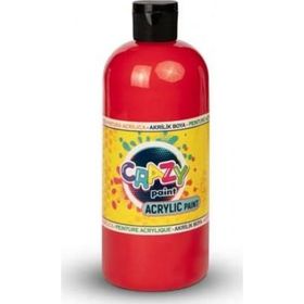 Crazy 2704 550 g Kırmızı Akrilik Boya