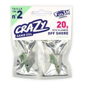 Crazy Sandeel CSE150/2 CSE221 20 gr Off Shore Jig Head