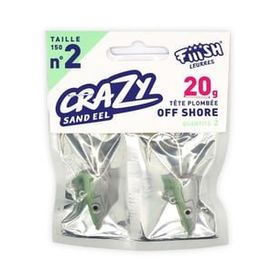 Crazy Sandeel CSE150/2 CSE221 20 gr Off Shore Jig Head