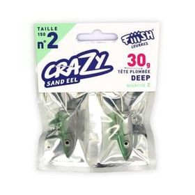 Crazy Sandeel CSE150/2 CSE222 30 gr Deep Jig Head