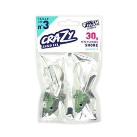 Crazy Sandeel CSE220/CSE224 30 gr Shore Jig Head Yem