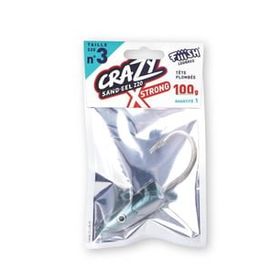 Crazy Sandeel CSE220X Strong CSE540 100 gr Blue Nacre Jighead Yem