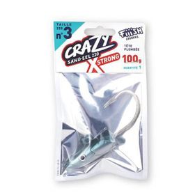 Crazy Sandeel CSE220X Strong CSE540 100 gr Blue Nacre Jighead Yem