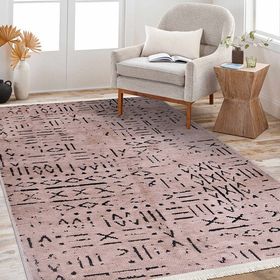 Crea 8011 Vanilya Açık Kahve 80x300 cm Kilim