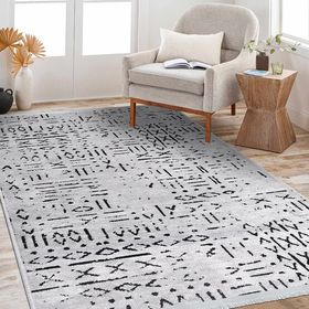 Crea 8015 Vanilya Gri 80x300 cm Kilim