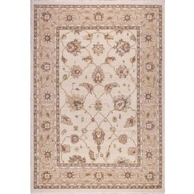 Crea Halı 8006 Klasik Demirci Yün Krem 133x190 cm Salon Halı