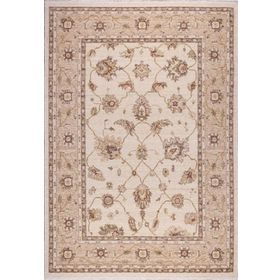 Crea Halı 8006 Klasik Demirci Yün Krem 133x190 cm Salon Halı