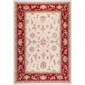 Crea Halı 8007 Klasik Demirci Yün Kırmızı 133x190 cm Salon Halı