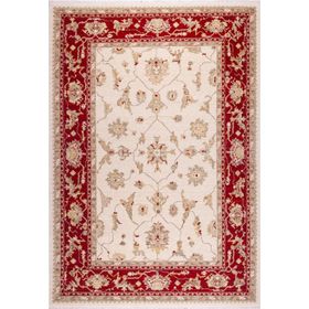 Crea Halı 8007 Klasik Demirci Yün Kırmızı 133x190 cm Salon Halı
