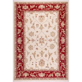 Crea Halı 8007 Klasik Demirci Yün Kırmızı 133x190 cm Salon Halı