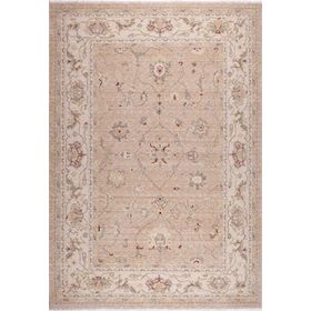 Crea Halı 8009 Klasik Demirci Yün Krem 133x190 cm Salon Halı