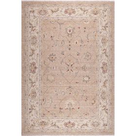 Crea Halı 8009 Klasik Demirci Yün Krem 133x190 cm Salon Halı