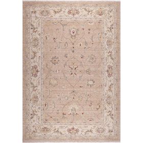 Crea Halı 8009 Klasik Demirci Yün Krem 133x190 cm Salon Halı