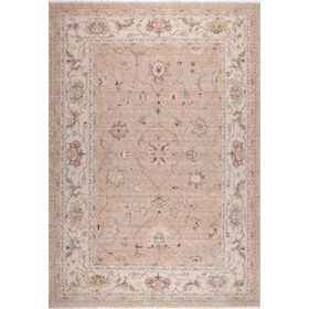 Crea Halı 8009 Klasik Demirci Yün Krem 133x190 cm Salon Halı