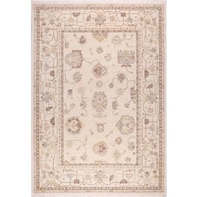 Crea Halı 8011 Klasik Demirci Yün Krem 133x190 cm Salon Halı