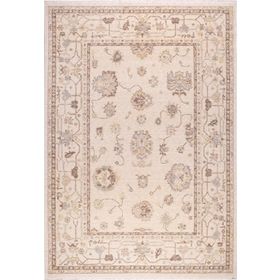 Crea Halı 8011 Klasik Demirci Yün Krem 133x190 cm Salon Halı
