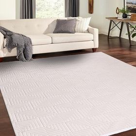 Crea Hawaii HP02 Beyaz 120x180 cm Halı