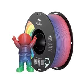 Creality Ender PLA+ Gökkuşağı Renkli 1.75 mm 1 kg Standart Filament