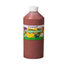 Creall 07046 Kahverengi 750 ml Parmak Boyası