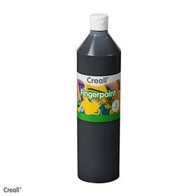 Creall 07048 Siyah 750 ml Parmak Boyası