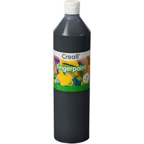 Creall 07048 Siyah 750 ml Parmak Boyası