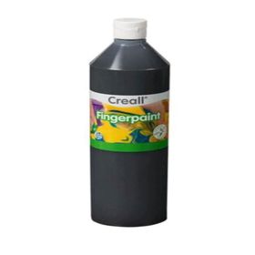 Creall 08 Black Siyah 125 ml Parmak Boyası