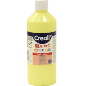 Creall Basic 500 ml Sarı Pastel Afiş Boyası