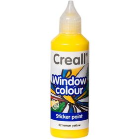 Creall Glass 80 ml Limon Sarısı Akrilik Boya