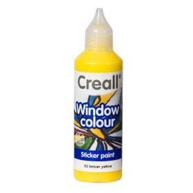 Creall Glass 80 ml Limon Sarısı Akrilik Boya