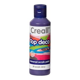 Creall HV91526 Top Deco Koyu Mor 80 ml Akrilik Boya