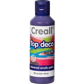 Creall HV91526 Top Deco Koyu Mor 80 ml Akrilik Boya