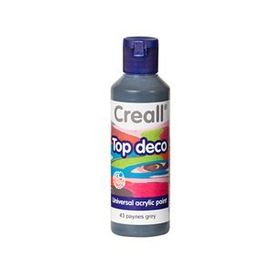 Creall HV91543 Top Deco Paynes Gri 80 ml Akrilik Boya