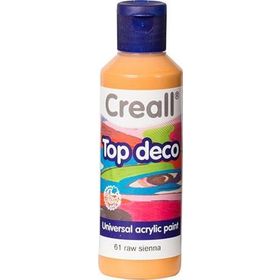 Creall HV91543 Top Deco Sieanna Kahverengi 80 ml Akrilik Boya
