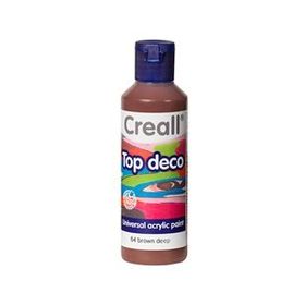 Creall HV91564 Top Deco Derin Kahverengi 80 ml Akrilik Boya