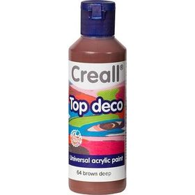 Creall HV91564 Top Deco Derin Kahverengi 80 ml Akrilik Boya