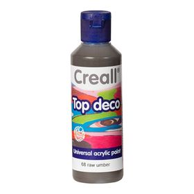 Creall HV91568 Top Deco Ham Kahverengi 80 ml Akrilik Boya