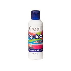 Creall HV91581 Top Deco Beyaz 80 ml Akrilik Boya
