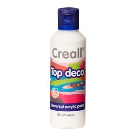 Creall HV91582 Top Deco Kirli Beyaz 80 ml Akrilik Boya