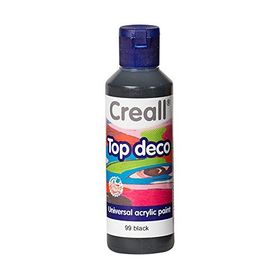 Creall HV91599 Top Deco Siyah 80 ml Akrilik Boya