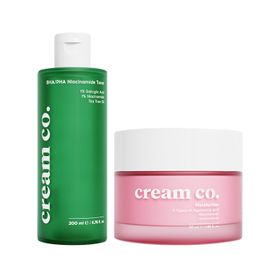 Cream Co İkili Matlaştırıcı Nemlendirici Set