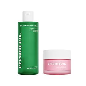 Cream Co İkili Matlaştırıcı Nemlendirici Set