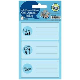 CreaTiket 1056 Etiket Sticker