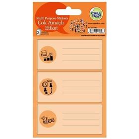 CreaTiket 1057 Etiket Sticker