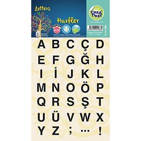 CreaTiket 1066 Harfler Sticker