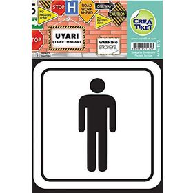 CreaTiket 1172 Bay Wc Etiket