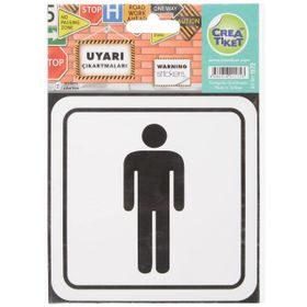 CreaTiket 1172 Bay Wc Etiket