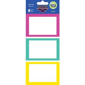 CreaTiket 1207 Neon Karışık Renkli Etiket