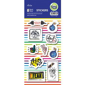 CreaTiket 1332 Özel Efektli Sticker