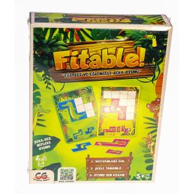 Creative Games Oyuncak 114403041 Fitable Eğitici Ve Eğlenceli Zeka Oyunu