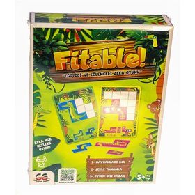 Creative Games Oyuncak 114403041 Fitable Eğitici Ve Eğlenceli Zeka Oyunu